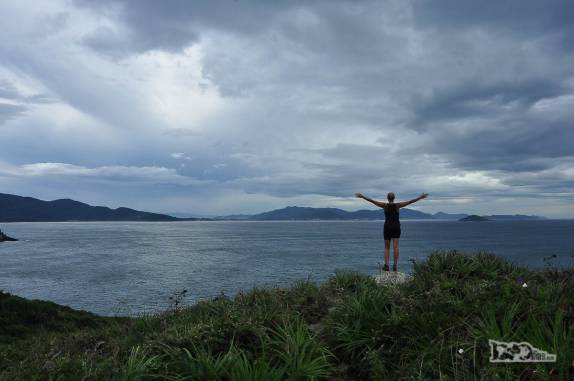 Trilha da Lagoinha do Leste, na costa sul de Florianópolis, em Santa Catarina